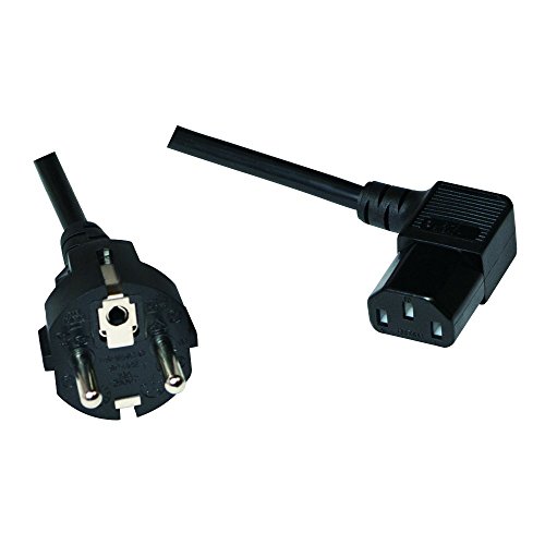 LogiLink CP119 Netzkabel Schuko Stecker auf C13 Buchse 5m schwarz von Logilink