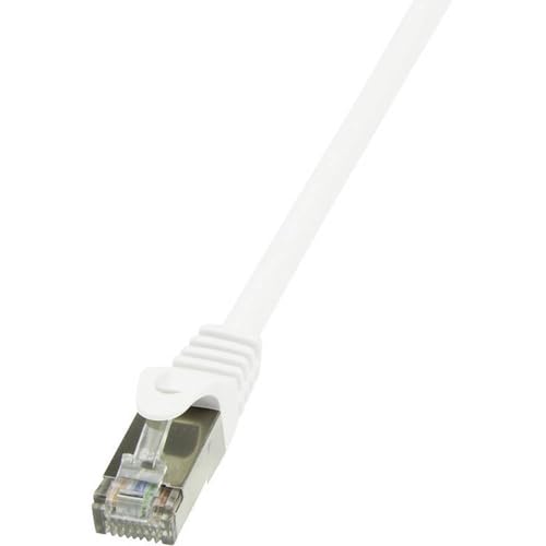 LogiLink CP2011S RJ45 Netzwerkkabel, Patchkabel CAT 6 F/UTP 25.00cm Weiß mit Rastnasenschutz, 5 Stück LogiLink CP2011S RJ45 Netzwerkkabel, Patchkabel CAT 6 F/UTP 25.00cm Weiß mit Rastnasenschutz, 5 Stück von Logilink