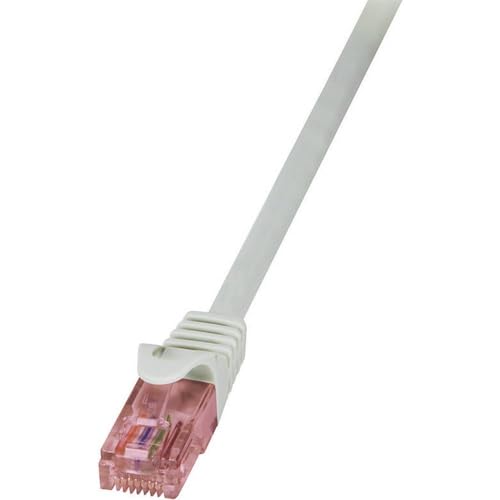 LogiLink CQ2032U RJ45 Netzwerkkabel, Patchkabel CAT 6 U/UTP 1.00m Grau Flammwidrig, mit Rastnasensch, 3 Stück LogiLink CQ2032U RJ45 Netzwerkkabel, Patchkabel CAT 6 U/UTP 1.00m Grau Flammwidrig, mit Rastnasensch, 3 Stück von Logilink