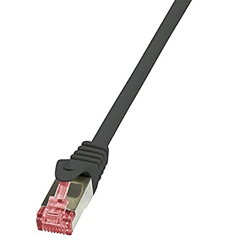 LogiLink CQ2033S Cat6 S/FTP Patch Kabel PrimeLine AWG27 PIMF LSZH Schwarz 1, 00m von Logilink