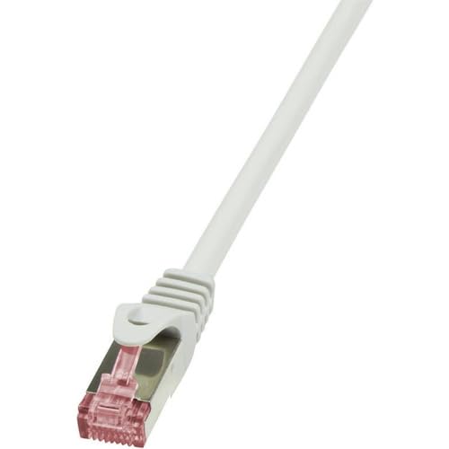 LogiLink CQ2042S RJ45 Netzwerkkabel, Patchkabel CAT 6 S/FTP 1.50m Grau Flammwidrig, mit Rastnasensch, 3 Stück LogiLink CQ2042S RJ45 Netzwerkkabel, Patchkabel CAT 6 S/FTP 1.50m Grau Flammwidrig, mit Rastnasensch, 3 Stück von Logilink