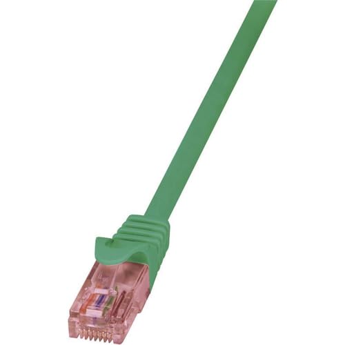 LogiLink CQ2055U RJ45 Netzwerkkabel, Patchkabel CAT 6 U/UTP 2.00m Gruen Flammwidrig, mit Rastnasensc, 3 Stück LogiLink CQ2055U RJ45 Netzwerkkabel, Patchkabel CAT 6 U/UTP 2.00m Gruen Flammwidrig, mit Rastnasensc, 3 Stück von Logilink