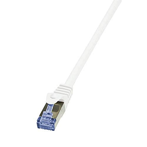 LogiLink CQ4071S Patchkabel Kat.7 600MHz S/FTP in weiß 5 m von Logilink