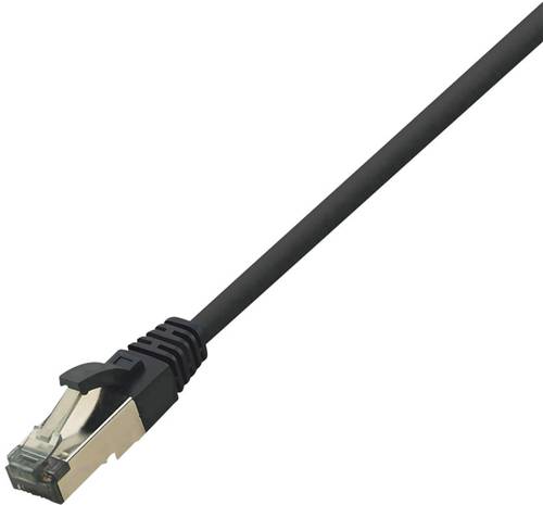 LogiLink CQ8043S RJ45 Netzwerkkabel, Patchkabel CAT 8.1 S/FTP 1.50m Schwarz Halogenfrei 1St. LogiLink CQ8043S RJ45 Netzwerkkabel, Patchkabel CAT 8.1 S/FTP 1.50m Schwarz Halogenfrei 1St. von Logilink