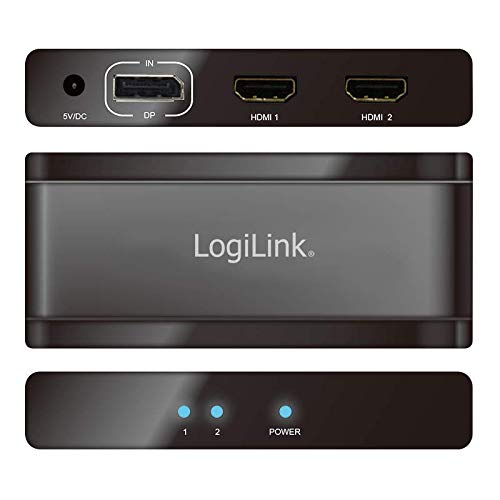 LogiLink CV0093 4K Displayport-HDMI Splitter von Logilink