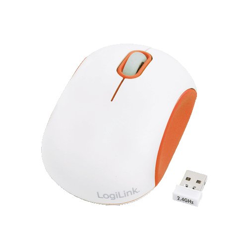 LogiLink Cooper Maus RF Wireless Optisch 1000 DPI Ambidextrous - Mäuse (Ambidextrous, Optisch, RF Wireless, 1000 DPI) von Logilink