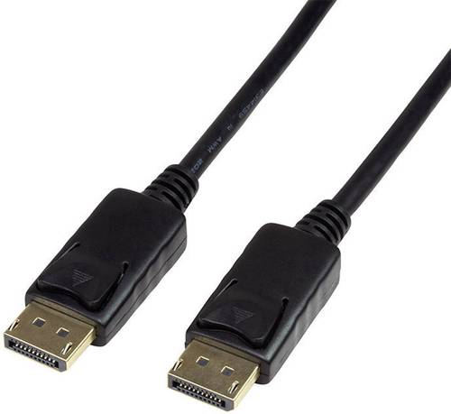 LogiLink DisplayPort Anschlusskabel DisplayPort Stecker, DisplayPort Stecker 5.00m Schwarz CV0074 Di von Logilink