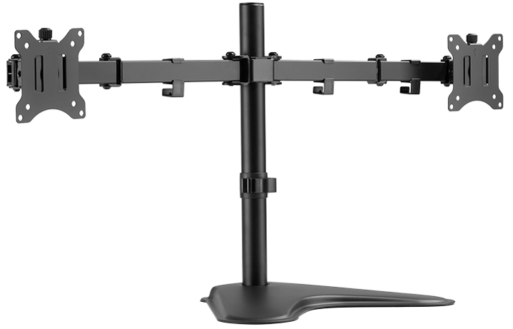 LogiLink Doppel-Monitorarm mit Standfuß, Armlänge: 390 mm LogiLink Doppel-Monitorarm mit Standfuß, Armlänge: 390 mm von Logilink