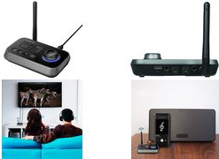 LogiLink - Drahtloser Bluetooth Audio-Empfänger / Transmitter für TV, drahtloser Kopfhörer (BT0062) von Logilink