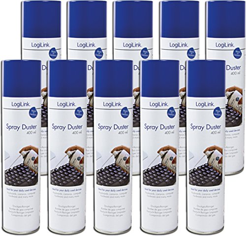 LogiLink Druckluftspray 400ml (10, 400 ml) von Logilink