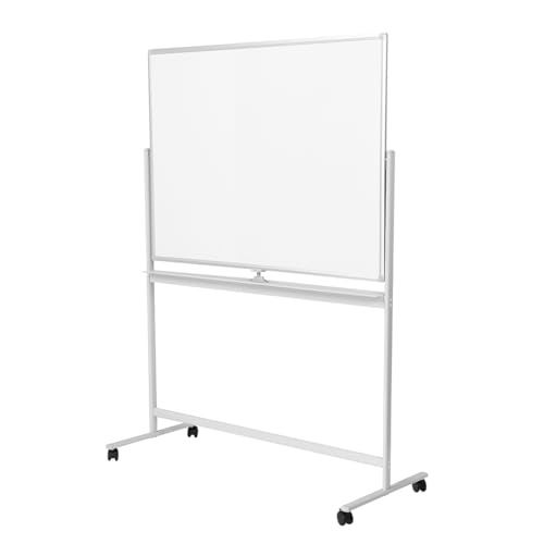 LogiLink EO0064 - Whiteboard/Tafel, 2-seitig beschreibbar, 120 x 80 cm, auf Rollen, Aluminiumrahmen LogiLink EO0064 - Whiteboard/Tafel, 2-seitig beschreibbar, 120 x 80 cm, auf Rollen, Aluminiumrahmen von Logilink