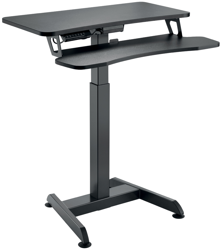LogiLink Elektrischer PC-Sitz-/Steh-Arbeitsplatz, anthrazit LogiLink Elektrischer PC-Sitz-/Steh-Arbeitsplatz, anthrazit von Logilink