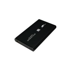 LogiLink Enclosure 6,40cm (2.5) S-ATA HDD USB 2.0 Alu - Storage Enclosure - 6.4 cm (2.5) - SATA-150 - 150 MBps - USB 2.0 - Schwarz (UA0041B) von Logilink