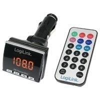 LogiLink FM Transmitter für MP3 Player zur Übertragung von Audio Daten an UKW-Stereoempfänger (FM0001) von Logilink