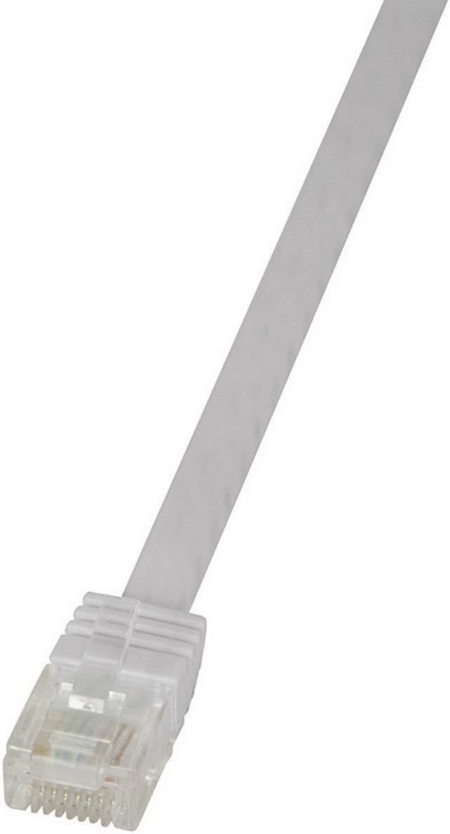 Logilink Flachpatchkabel RJ45 U/UTP Cat6 1.00m weiß Logilink Flachpatchkabel RJ45 U/UTP Cat6 1.00m weiß von Logilink