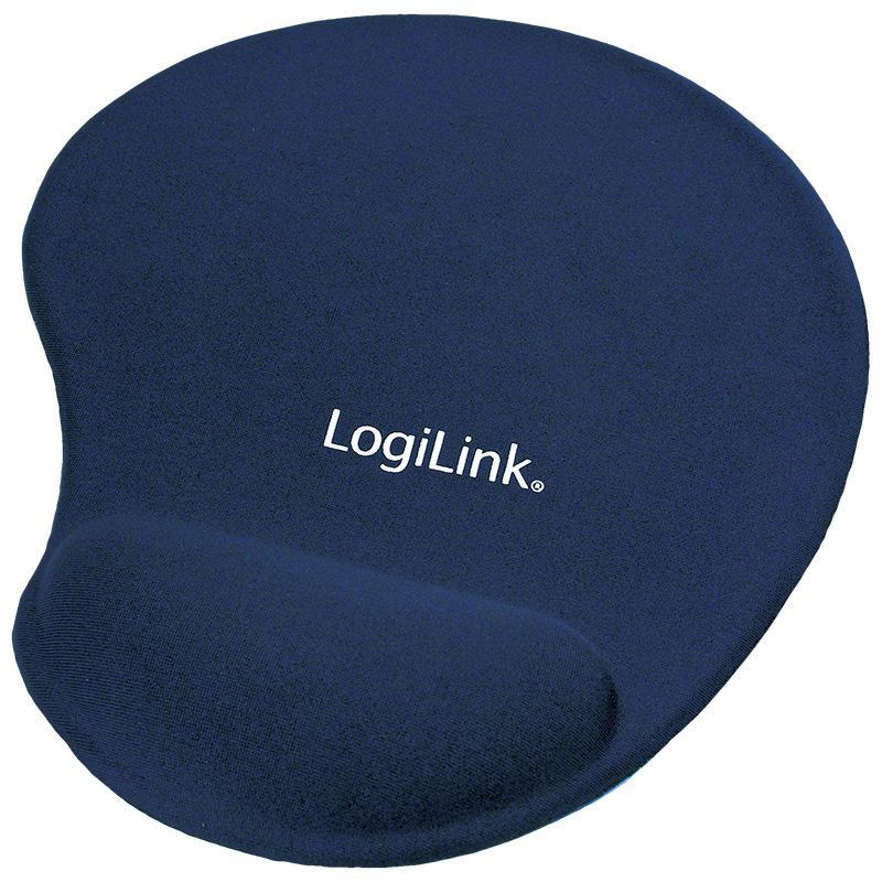 LogiLink Gel Handgelenkauflage mit Maus Pad, blau von Logilink