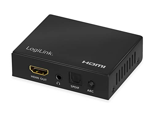 LogiLink HD0055 - HDMI-Audio-Extraktor, 2CH/5.1CH, 4K/60 Hz von Logilink