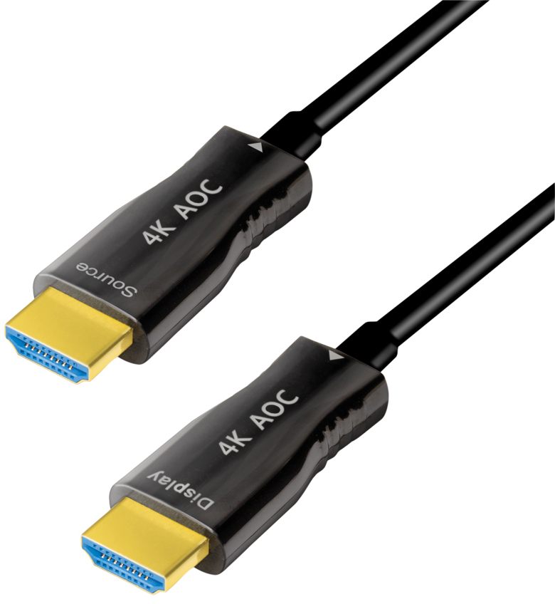 LogiLink HDMI AOC Hybrid Glasfaserkabel, 4K/60 Hz, 20 m von Logilink