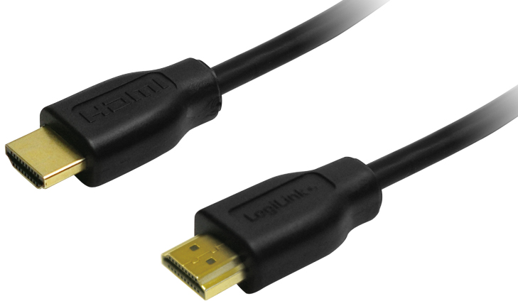 LogiLink HDMI Anschlusskabel, A-Stecker - A-Stecker, 0,5 m von Logilink