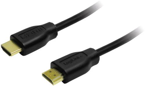 LogiLink HDMI Anschlusskabel HDMI-A Stecker, HDMI-A Stecker 1.00m Schwarz CH0035 HDMI-Kabel LogiLink HDMI Anschlusskabel HDMI-A Stecker, HDMI-A Stecker 1.00m Schwarz CH0035 HDMI-Kabel von Logilink