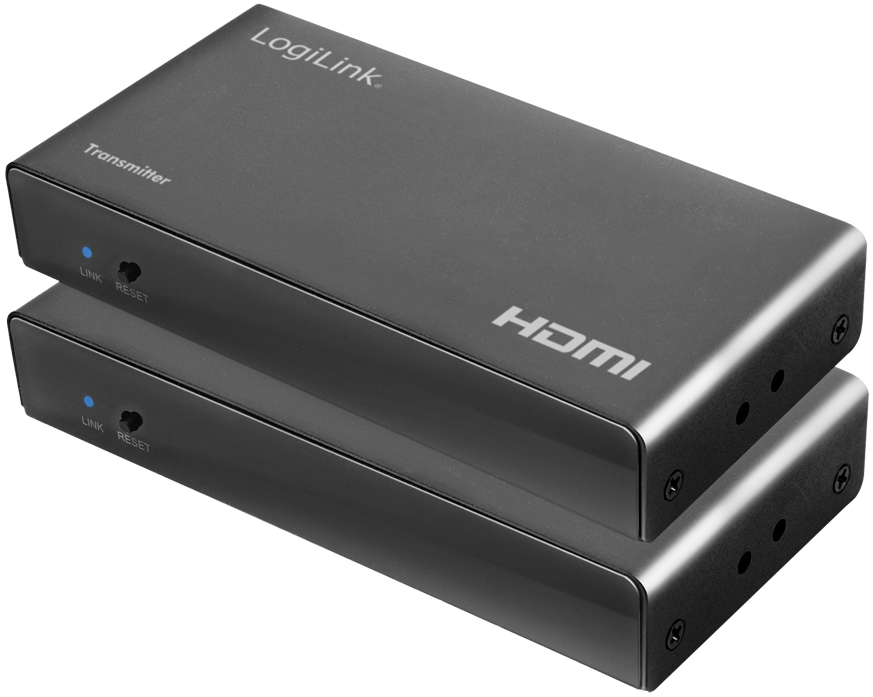 LogiLink HDMI Extender Set über LAN/KVM/2xUSB-A/1080p/HDCP/ von Logilink