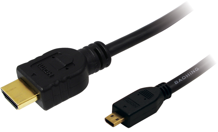 LogiLink HDMI Kabel, A-Stecker - D-Stecker Micro, 1,5 m von Logilink