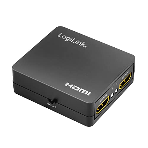 LogiLink HDMI-Splitter, 1x2-Port, 4K/60 Hz, Downscaler, klein von Logilink
