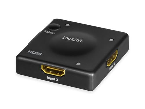 LogiLink HDMI-Switch, 3x1-Port, 1080p/60 Hz, Mini LogiLink HDMI-Switch, 3x1-Port, 1080p/60 Hz, Mini von Logilink