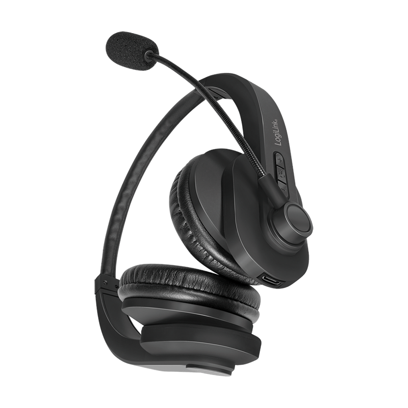 LogiLink - Headset - On-Ear - Bluetooth - kabellos - Schwarz von Logilink