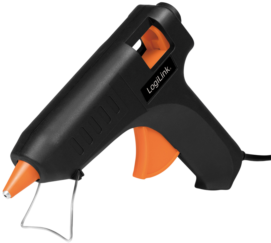 LogiLink Heißklebepistole, 20 Watt, schwarz/orange von Logilink