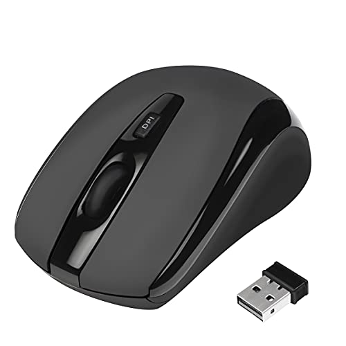 LogiLink ID0031 Wireless optische Mini Maus schwarz von Logilink