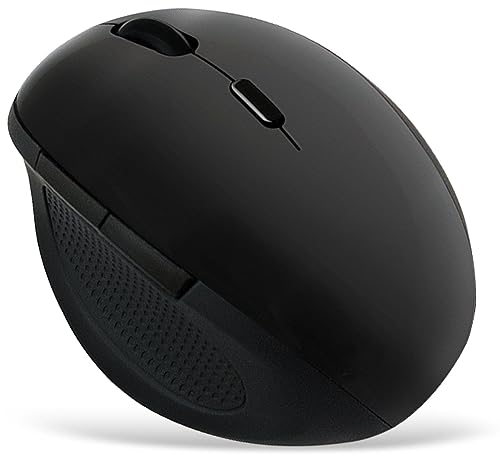 LogiLink ID0139 Ergonomische Funk-Maus, 2.4 GHz, 1600 DPI schwarz von Logilink