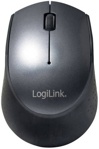 LogiLink ID0160 Maus Funk Optisch Schwarz 3 Tasten 1200 dpi von Logilink