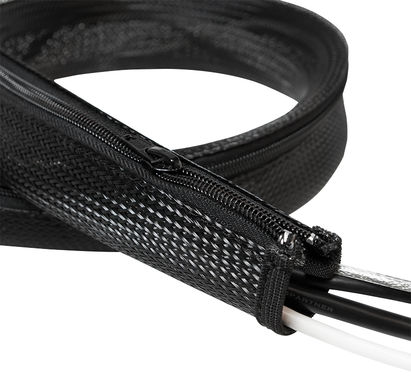 LogiLink Kabelbündler, 1,0 m, Kapazität: 30 mm, schwarz LogiLink Kabelbündler, 1,0 m, Kapazität: 30 mm, schwarz von Logilink