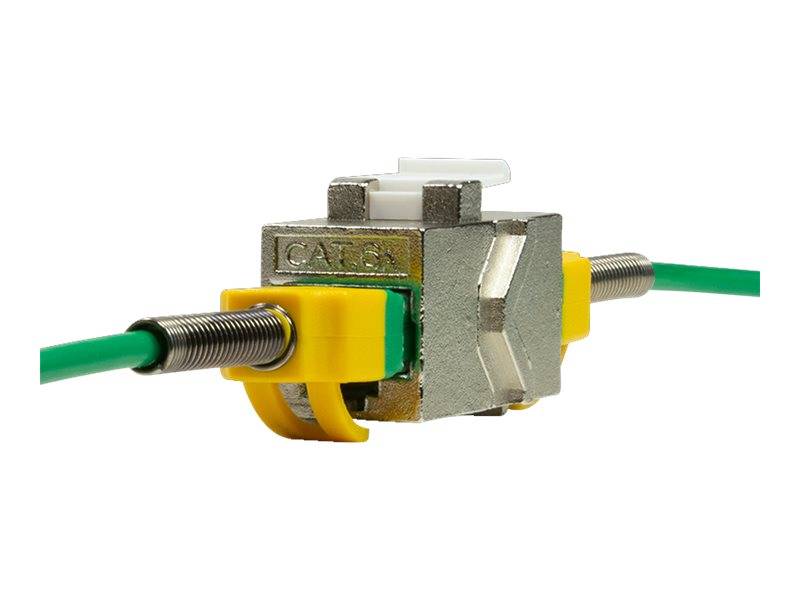Logilink Keystone Kupplung 2X RJ45 STP 14.6mm, Cat6A Logilink Keystone Kupplung 2X RJ45 STP 14.6mm, Cat6A von Logilink