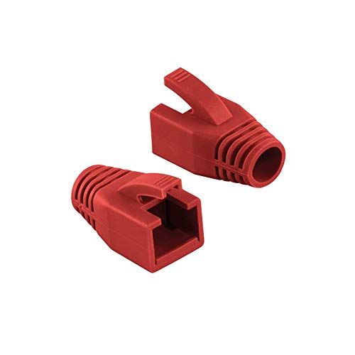 LogiLink Knickschutztülle für RJ45 Stecker, rot MP0035R von Logilink