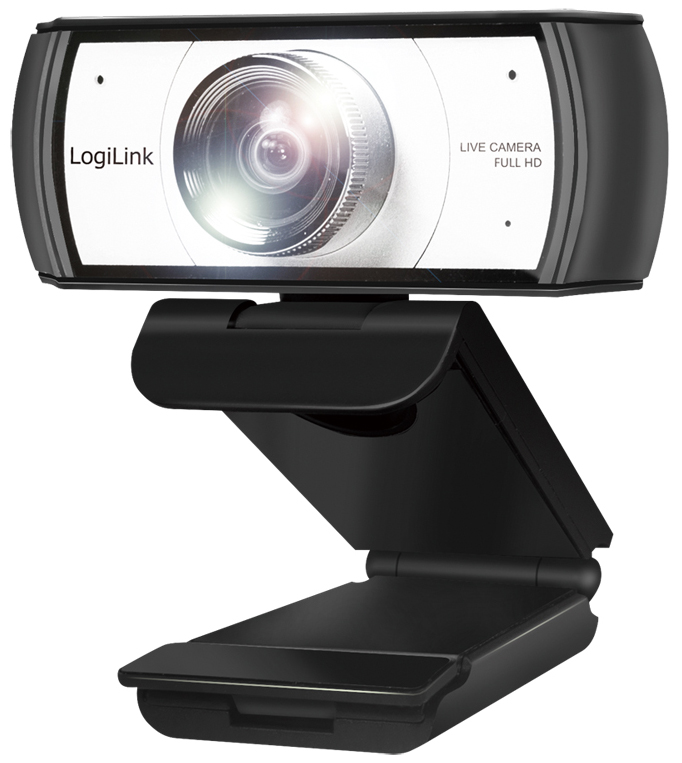 LogiLink Konferenz HD-USB-Webcam mit Dual-Mikrofon, 120 Grad von Logilink