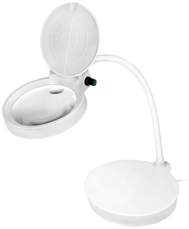 LogiLink LED-Lupenleuchte, mit 2 Linsen, weiß, dimmbar LogiLink LED-Lupenleuchte, mit 2 Linsen, weiß, dimmbar von Logilink