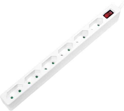 LogiLink LPS232 Steckdosenleiste mit Schalter 6fach Weiß Schutzkontakt 1St. LogiLink LPS232 Steckdosenleiste mit Schalter 6fach Weiß Schutzkontakt 1St. von Logilink