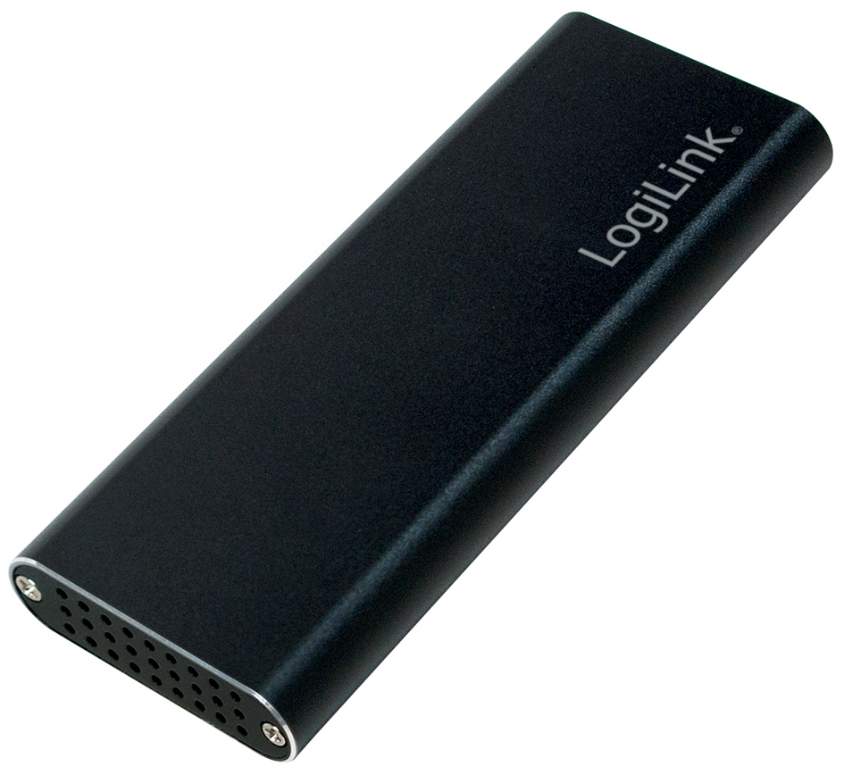 LogiLink M.2 SATA Festplatten-Gehäuse, USB 3.1, schwarz LogiLink M.2 SATA Festplatten-Gehäuse, USB 3.1, schwarz von Logilink