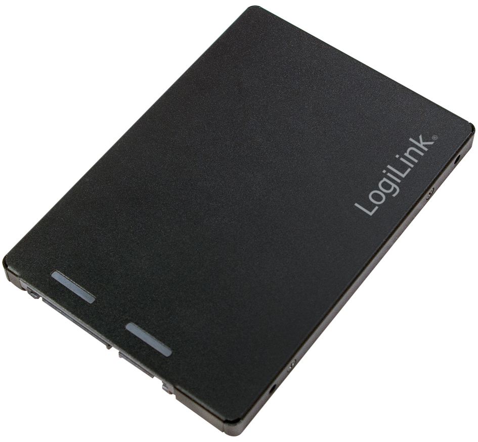 LogiLink M.2 SSD - 2,5, SATA Adapter, schwarz LogiLink M.2 SSD - 2,5, SATA Adapter, schwarz von Logilink