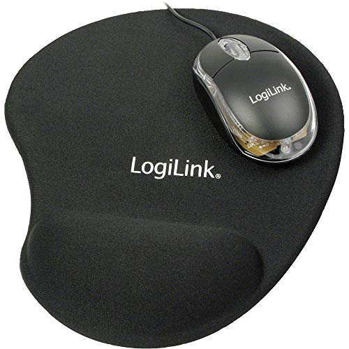 LogiLink Maus+Mauspad USB Mini optisch 800dpi mit LED 1.5 m von Logilink