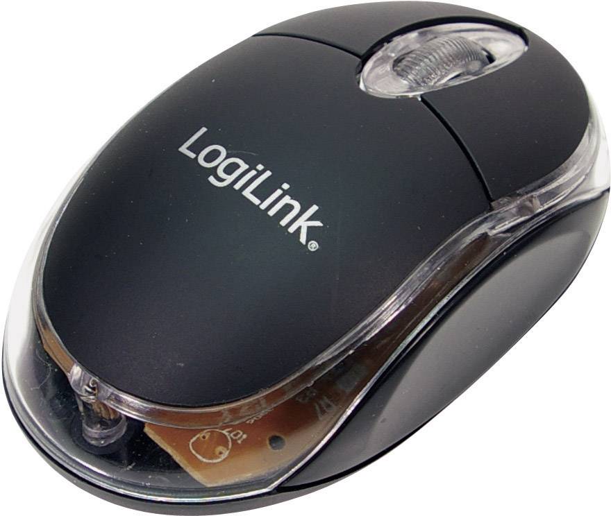 Logilink Maus USB Mini optisch  800dpi mit LED  1.50m von Logilink