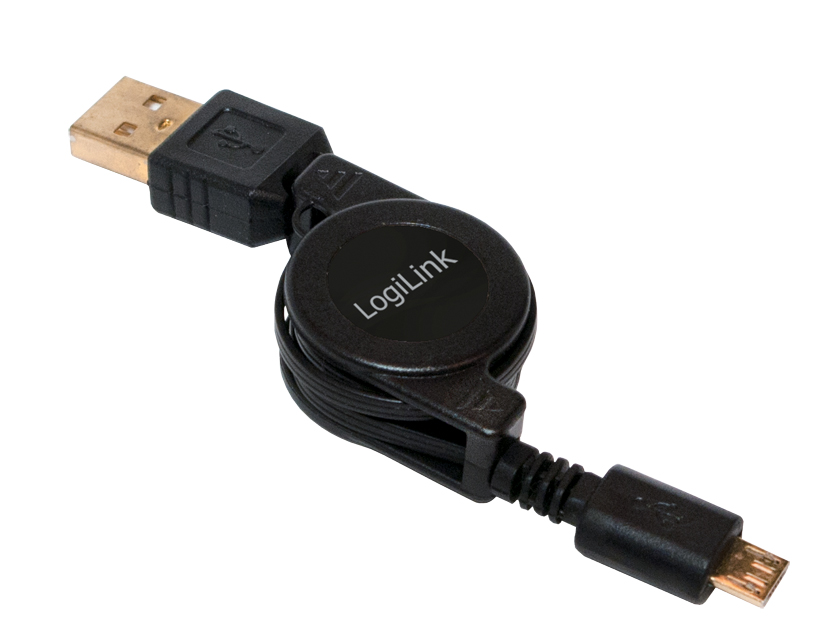 LogiLink Micro USB OTG Anschlusskabel, USB-A - Micro USB von Logilink