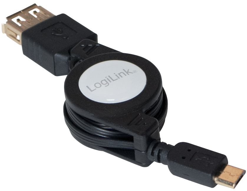 LogiLink Micro USB OTG Verlängerungskabel, USB-A - micro USB von Logilink
