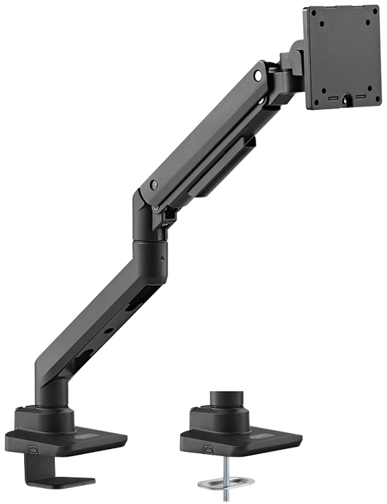 LogiLink Monitorarm, Aluminium, Armlänge: 473 mm, Flat & von Logilink