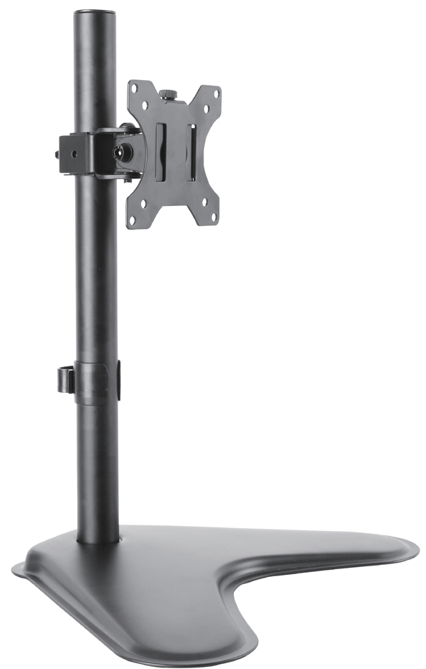 LogiLink Monitorarm mit Standfuß, Armlänge: 88 mm, schwarz von Logilink