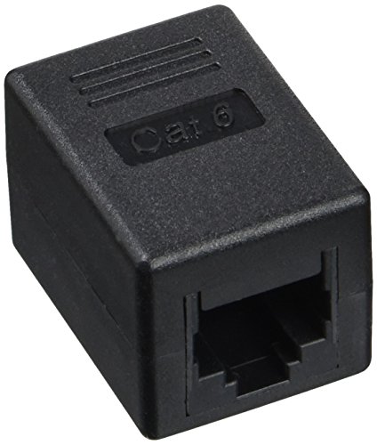 LogiLink NP0034 - Kabelschnittstelle / Genderadapter (RJ45, RJ45, weiblich, schwarz, Kunststoff, 40g) von Logilink