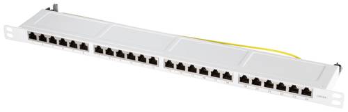 LogiLink NP0062 24 Port Patch-Panel 483mm (19 ) CAT 6a 0.5 HE von Logilink