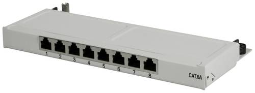 LogiLink NP0064 Patch-Panel CAT 6a 0.5 HE von Logilink